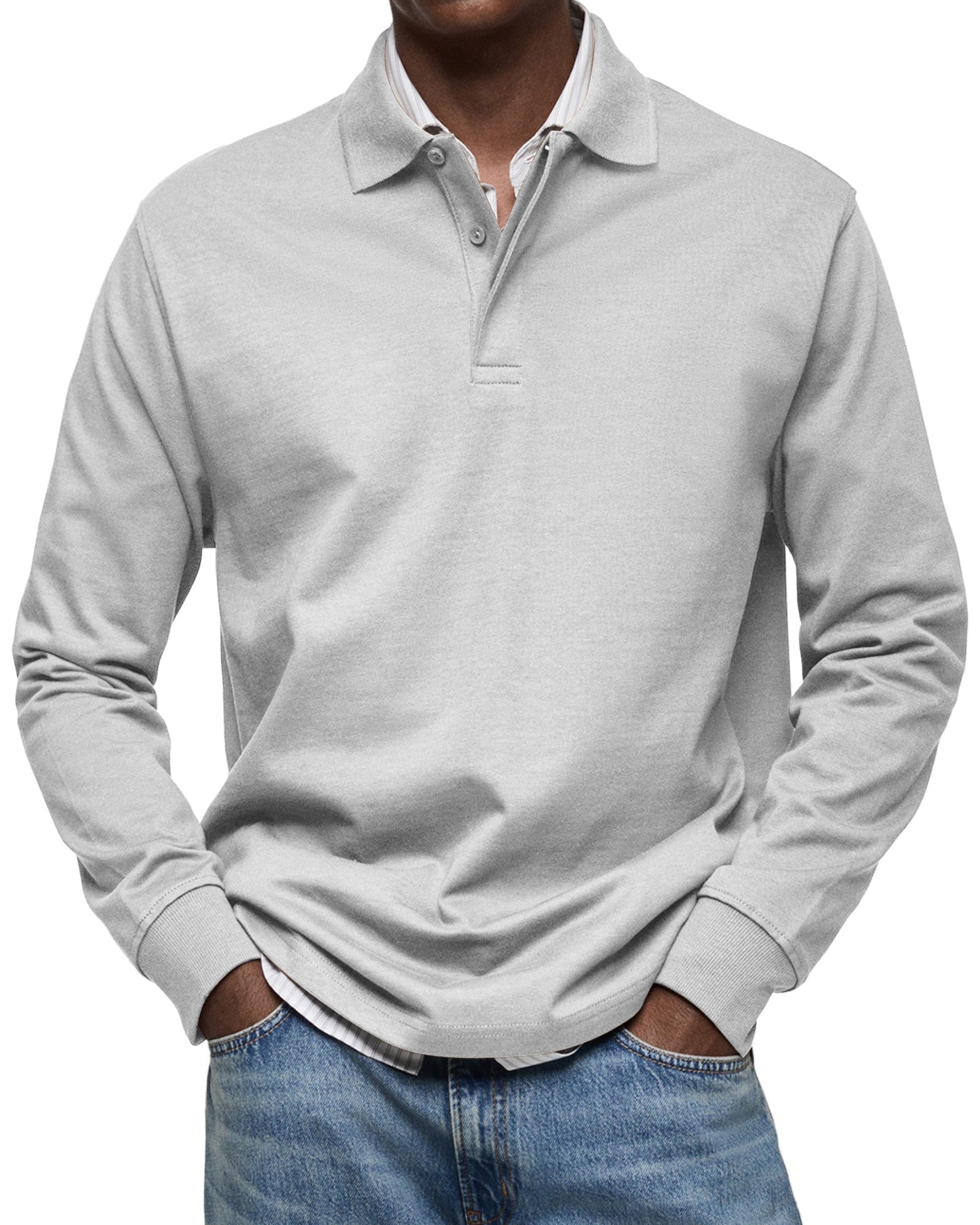Alexandre™ | Polo Manches Longues Casual