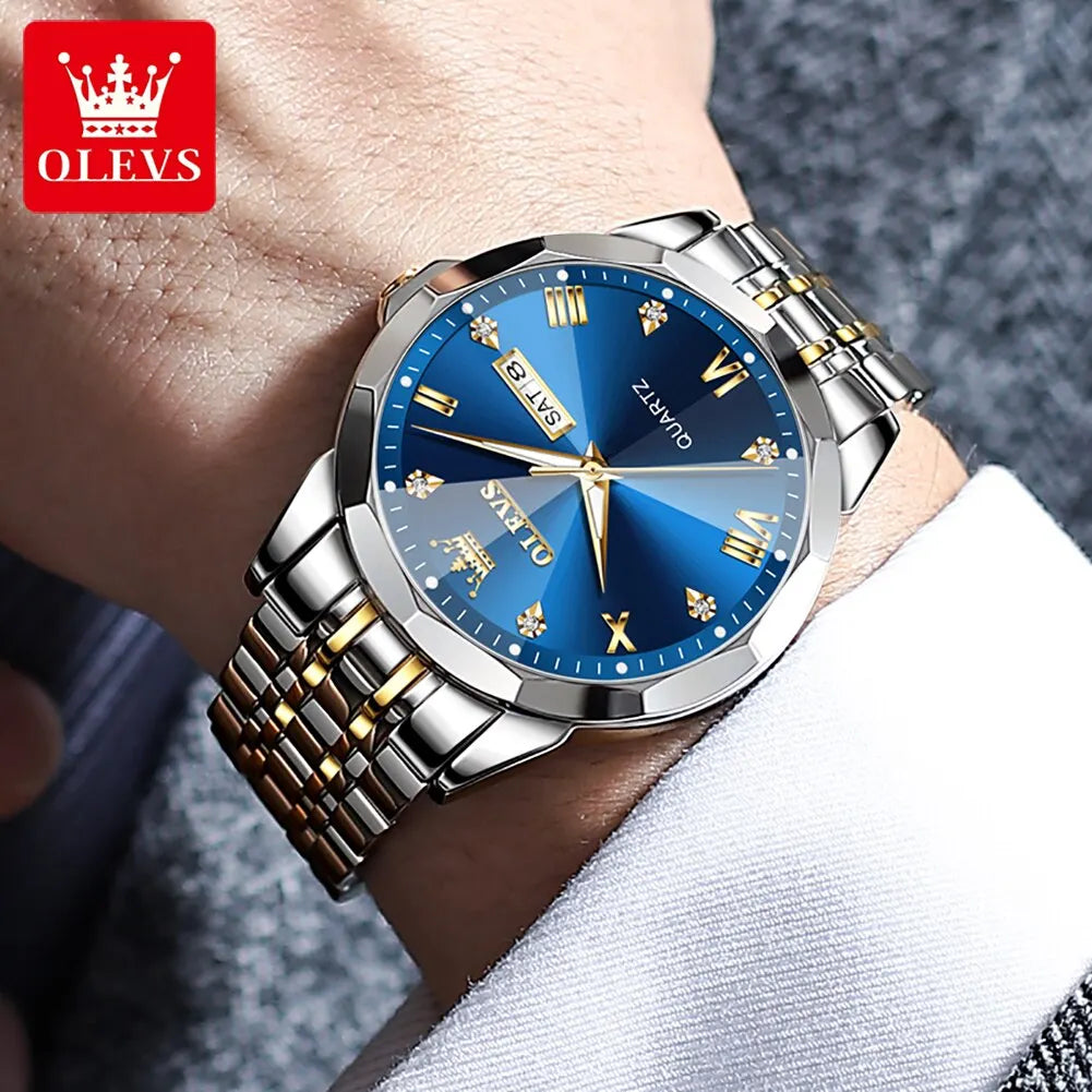 Montre à quartz de luxe OLEVS®