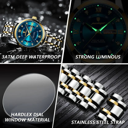 LUJURY® Montre de luxe professionnelle